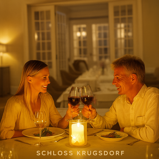 Candle-Light-Dinner im Schloss